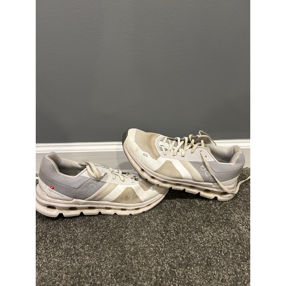 On Cloudrunner Woman's Shoes Running Sneakers White Size Women's 10